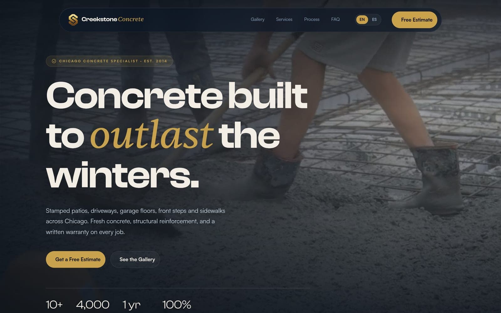 Captura de Creekstone Concrete